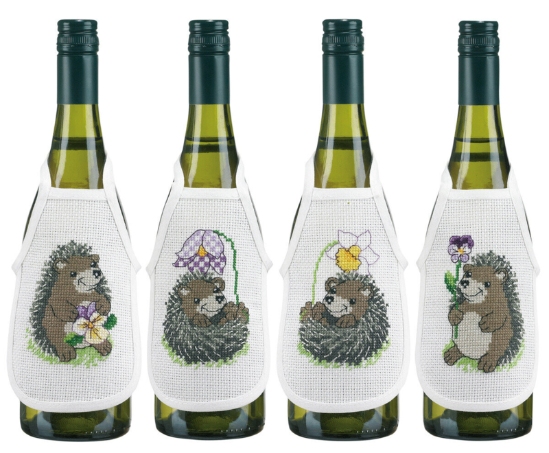 Broderisett Pinnsvin 10 x 15 cm