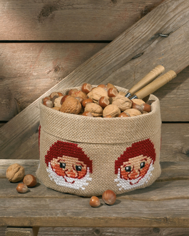 Broderisett Nisse 21 Ø x 19 cm