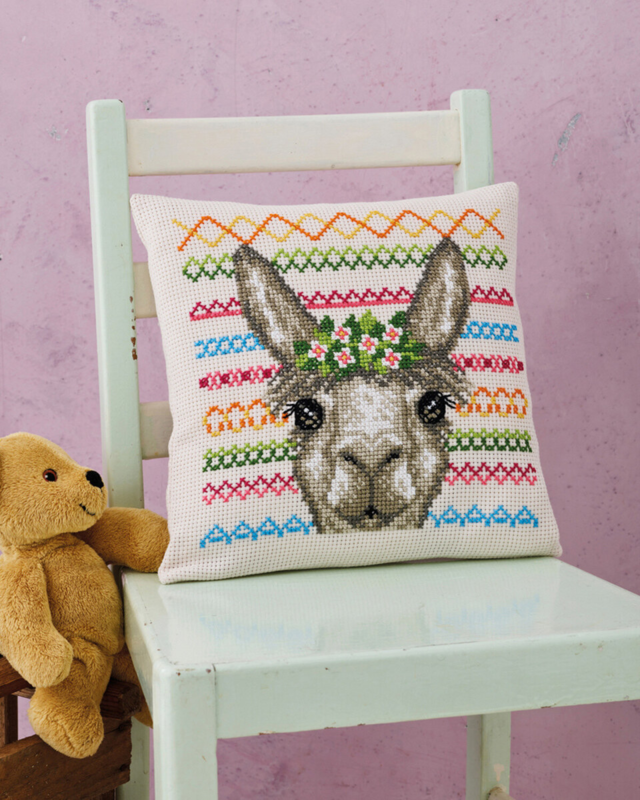 Broderisett Alpakka 30 x 30 cm