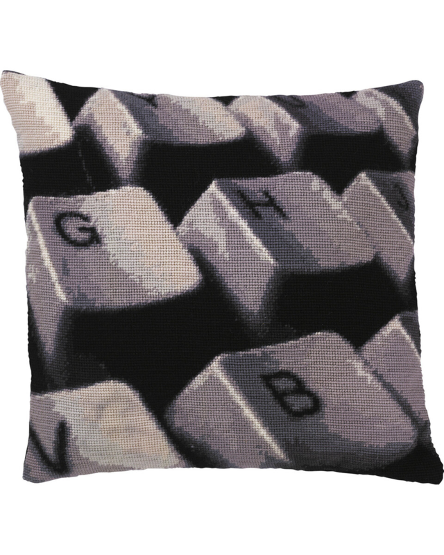 Broderisett Tastatur 38 x 39 cm