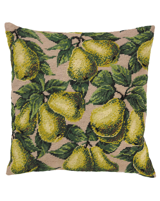 Broderisett Pærer 40 x 40 cm