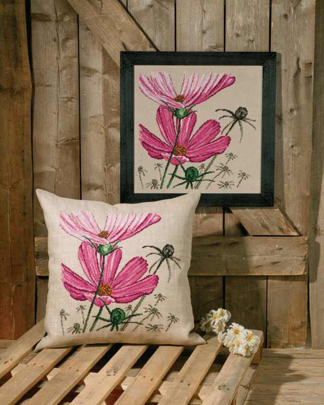 Broderisett Prestekrage 60 x 60 cm