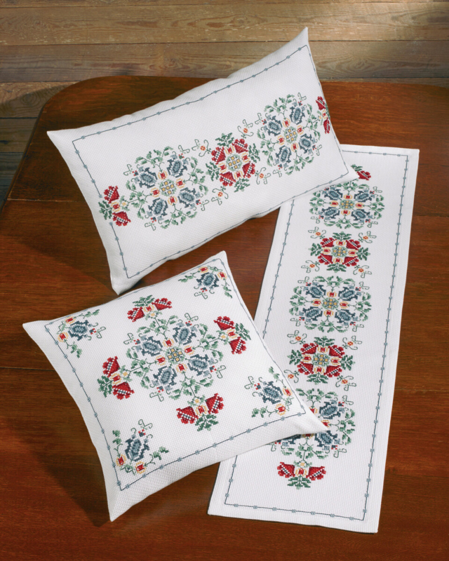 Broderisett Tidløs 40x40 cm