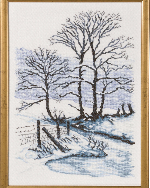 Broderisett Vinter R5350 34 x 47 cm