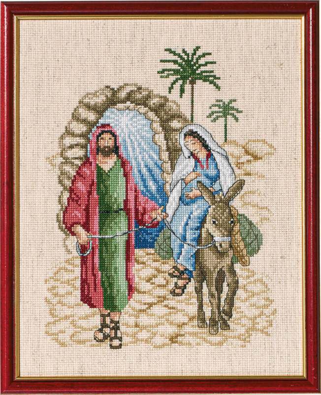 Broderisett Josefs & Marias R72-370 23 x 29 cm
