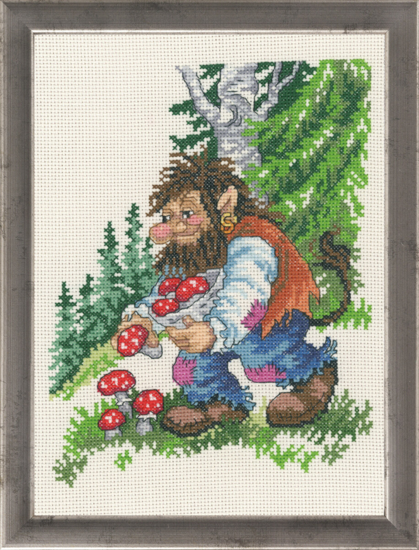 Broderisett Trollfar R5365 21 x 29 cm