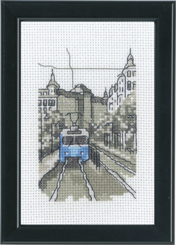 Broderisett Gøteborg 10 x 15 cm
