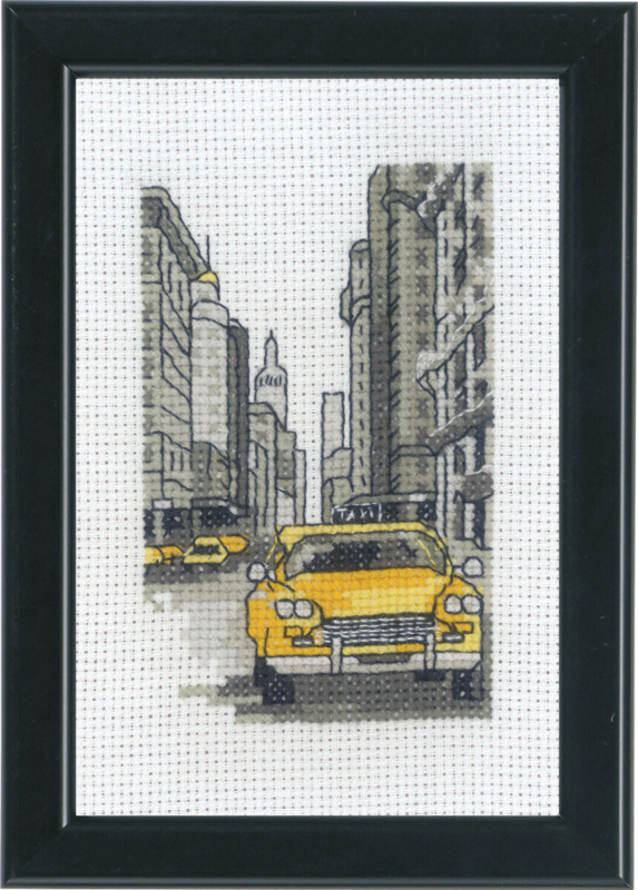 Broderisett New York 10 x 15 cm