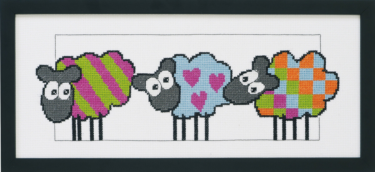 Broderisett Sau R5496 36 x 15 cm