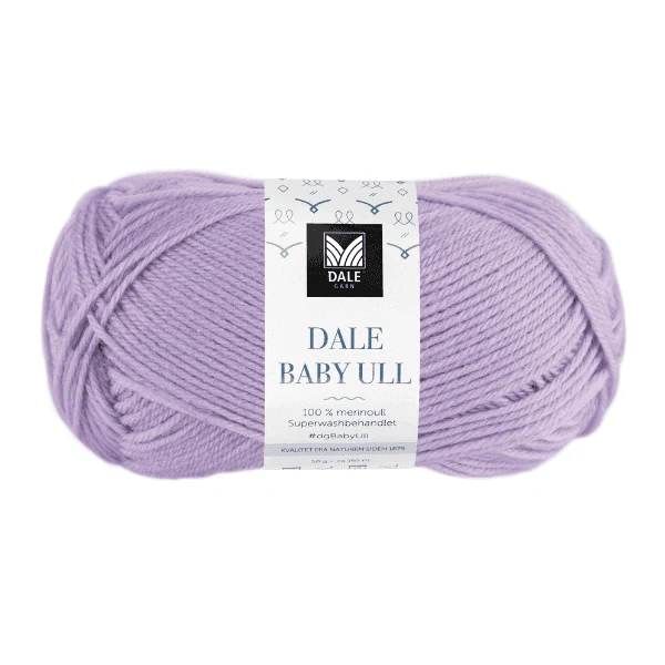 Dale Baby Ull 8532 Lys lavendel