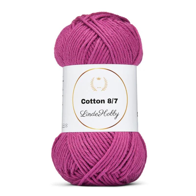 LindeHobby Cotton 8/7 073 Porpora