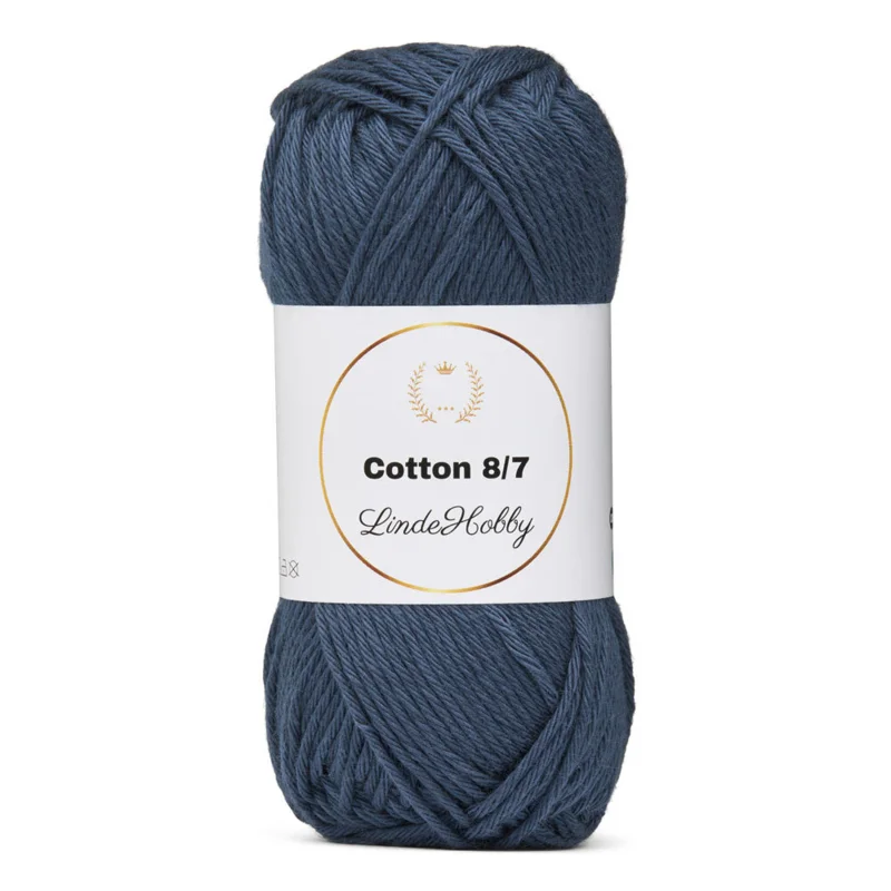 LindeHobby Cotton 8/7 008 Blu Bimbo