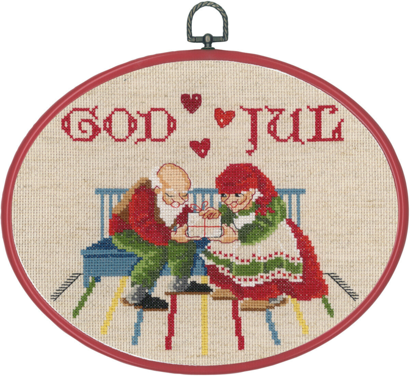 Broderikit Nisser på kjøkken R5958/30 26x20 cm