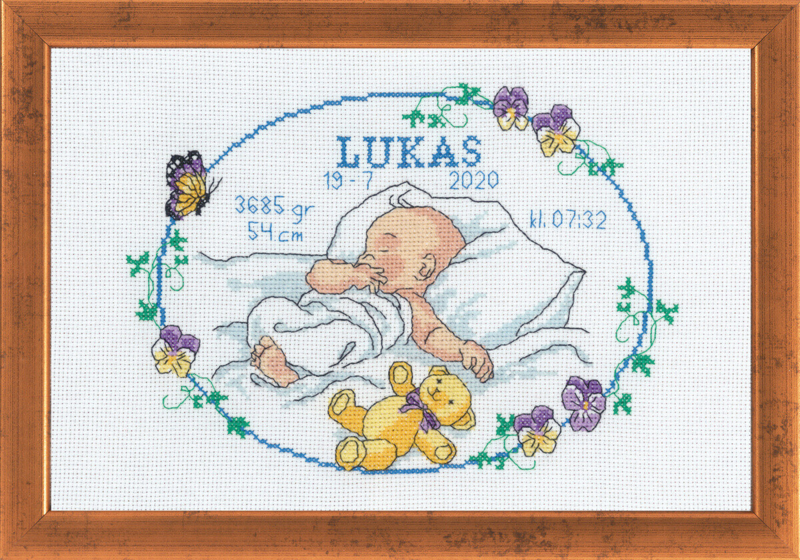 Broderisett Lucas R5354 30 x 20 cm