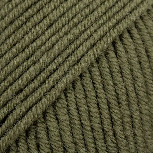 DROPS Merino Extra Fine 53 Mosegrønn (Uni Colour)