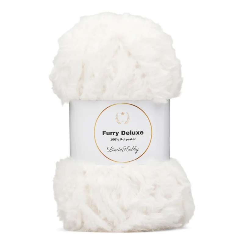 LindeHobby Furry Deluxe 01 Arktisk Snø
