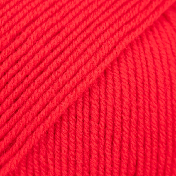 DROPS Baby Merino 67 Sterk rød (Uni Colour)
