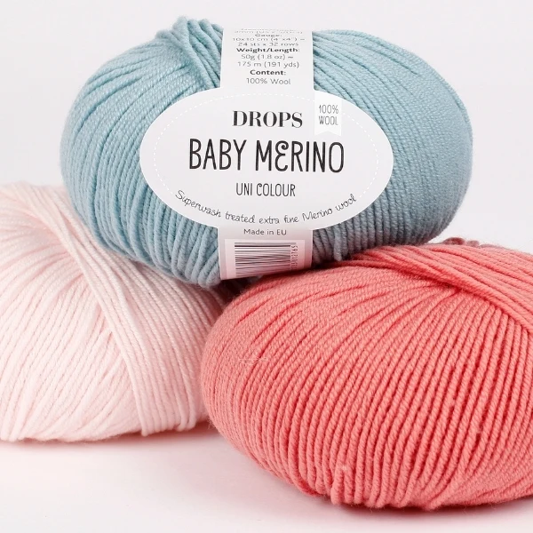 Næsten digtere Bevæger sig ikke DROPS Baby Merino - kjøp kvalitetsgarn online