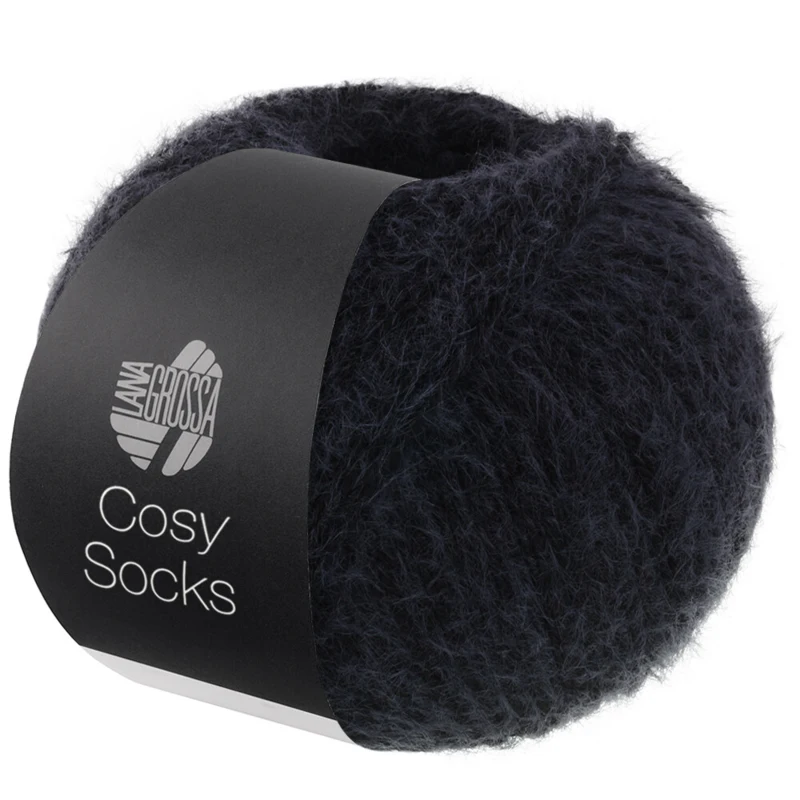 Lana Grossa Cosy Socks 18 Svart