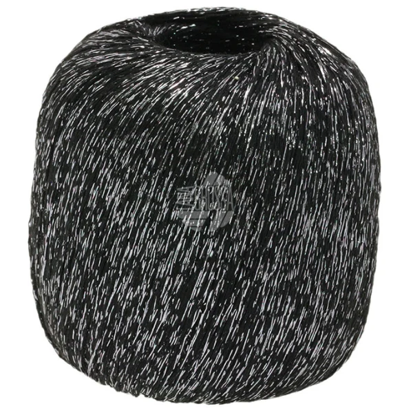 Lana Grossa Brillino 13 Svart/Sølv