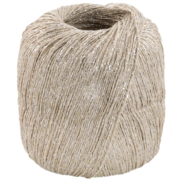 Lana Grossa Brillino 39 Greige/Sølv