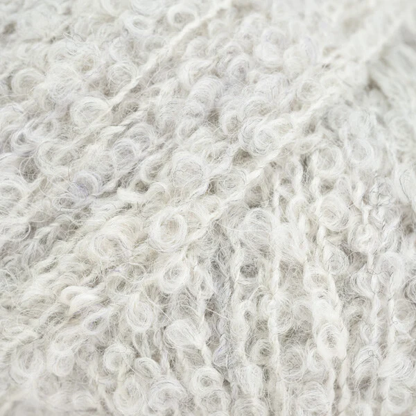 DROPS Alpaca Bouclé 8907 Krystallgrå (Mix)