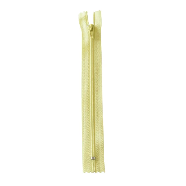 Cose Spiralglidelås, 4 mm (14-50 cm) 507 Lys gul