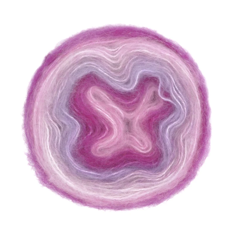 Gjestal Poppis 3110 Lys rosa/pink/lavendel gradert