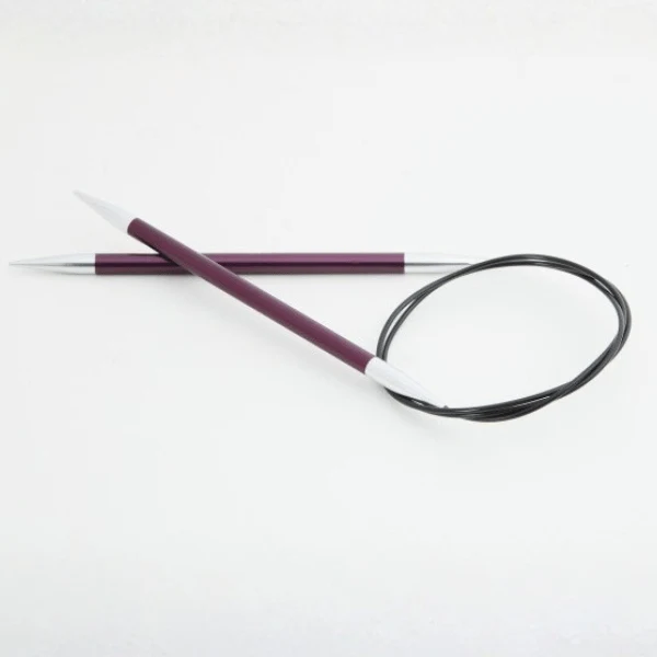 KnitPro Zing Rundpinne 120 cm 6.00 mm