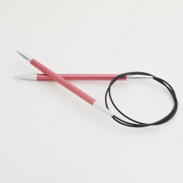 KnitPro Zing Rundpinne 120 cm 6.50 mm