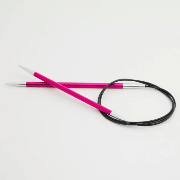 KnitPro Zing Rundpinner 25-150 cm 5.00 mm