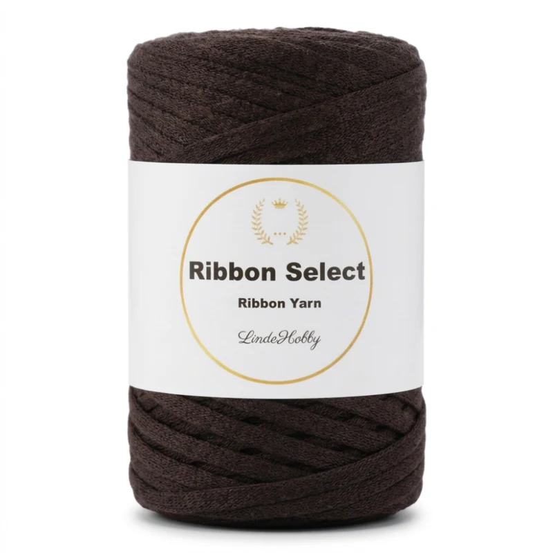 LindeHobby Ribbon Select 60 Mørkebrun