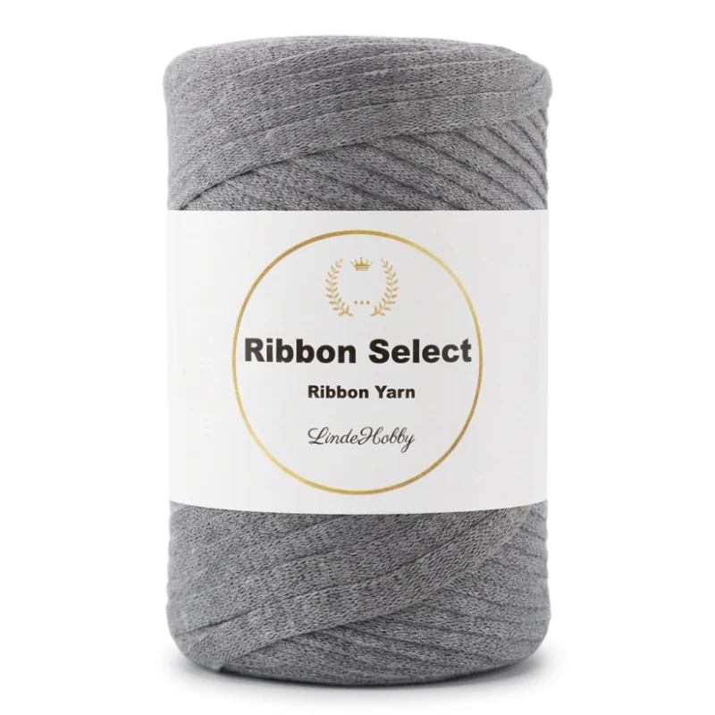 LindeHobby Ribbon Select 04 Mellomgrå