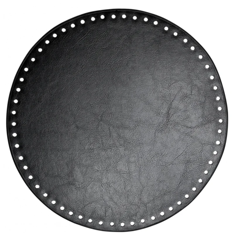 Go Handmade Rund Base: Svart, 25 cm