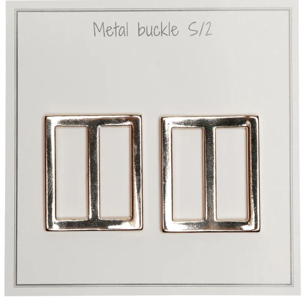 Go Handmade Metallspenne 31 x 28 mm, Gull