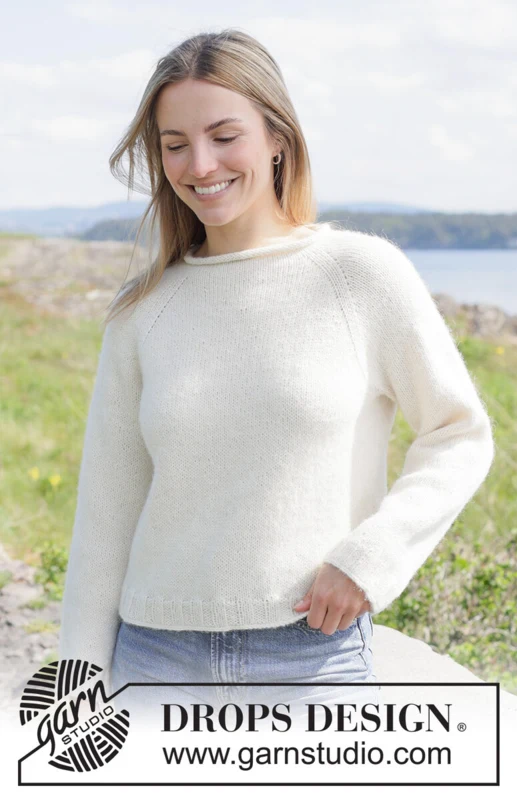 273-23 Sing To Me Sweater by DROPS Design — 2