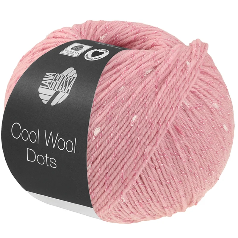 Lana Grossa Cool Wool Dots 06 Rosa