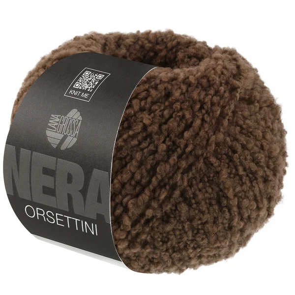 Lana Grossa Orsettini 05 Mørkebrun