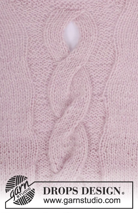 176-4 Rose Twist av DROPS Design