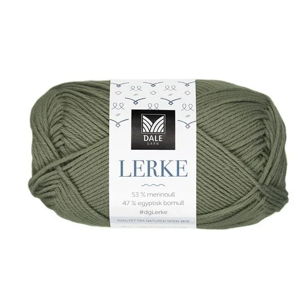 LERKE 8118 Mørke oliven