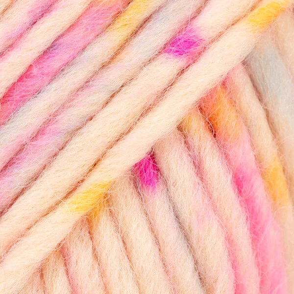 DROPS Snow Mix/Print 139 Regnbue strøssel (Print)