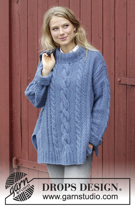 Midnight Cables fra DROPS Design