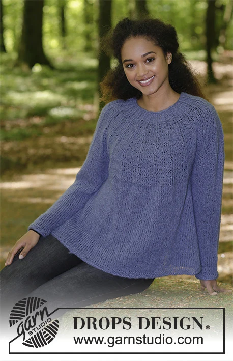 184-4 Lavendelblomst av DROPS Design