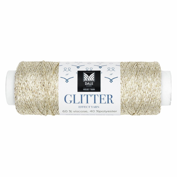 Dale Glitter Effect Yarn 201 Gull