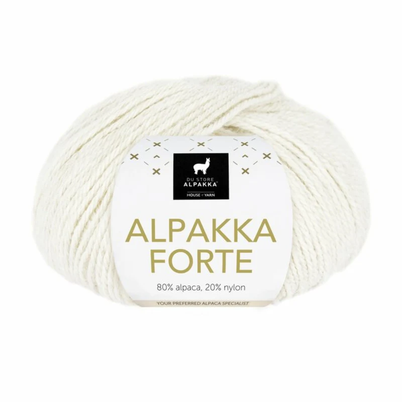 Du Store Alpakka Forte 717 Hvit