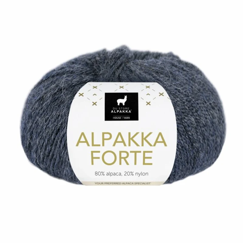 Du Store Alpakka Forte 708 Indigo melert