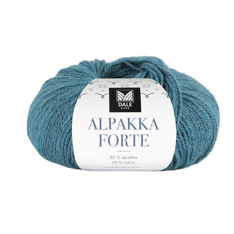 Du Store Alpakka Forte 722 Havgrønn melert