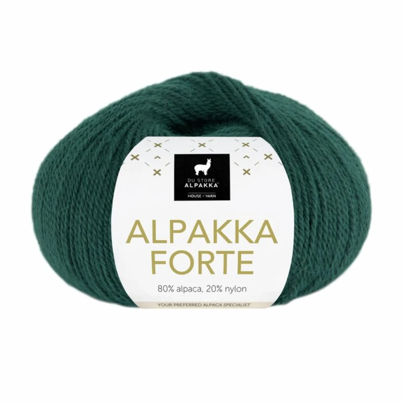 Du Store Alpakka Forte 737 Gran grønn