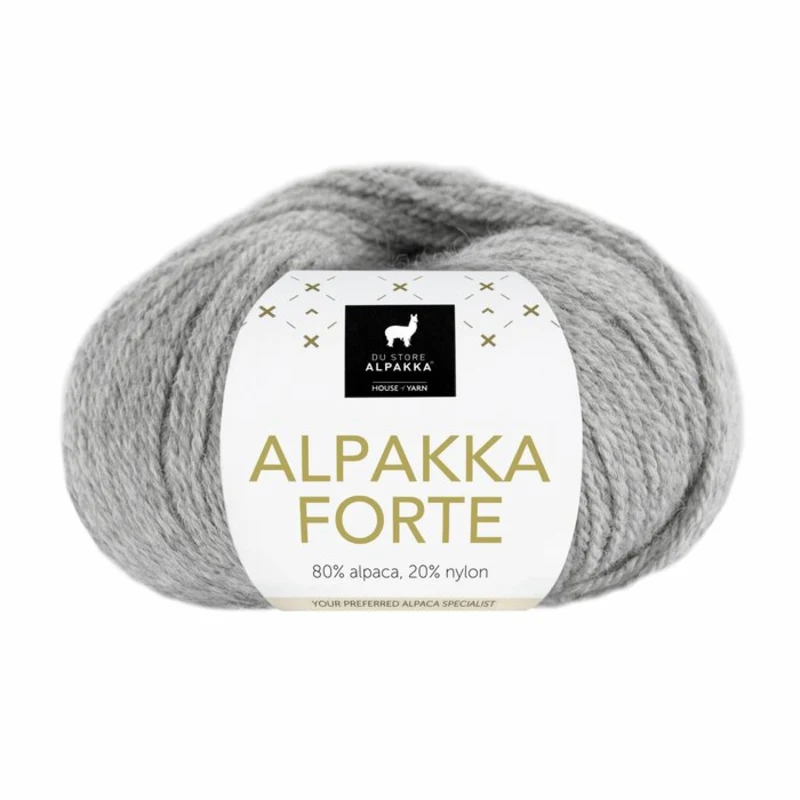 Du Store Alpakka Forte 715 Grå melert