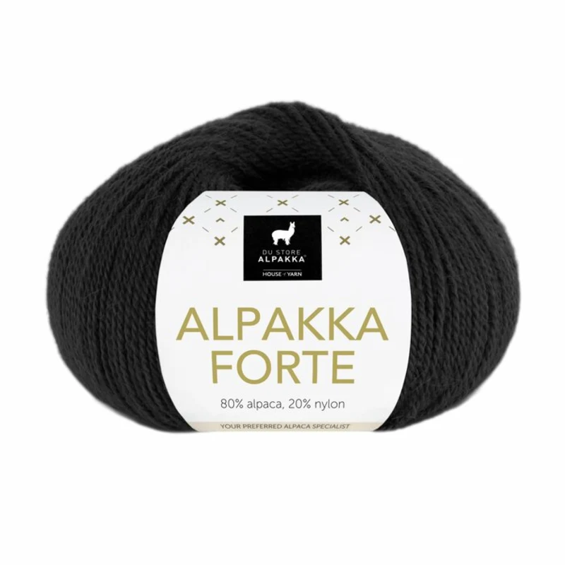 Du Store Alpakka Forte 733 Svart